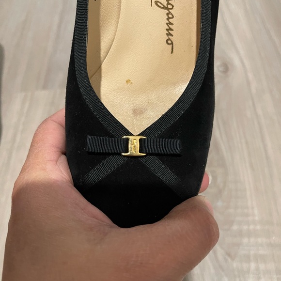 Salvatore  ferragamo suede pointed shoes - Picture 5 of 7